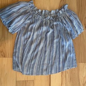 Loveshack fancy off the shoulder top